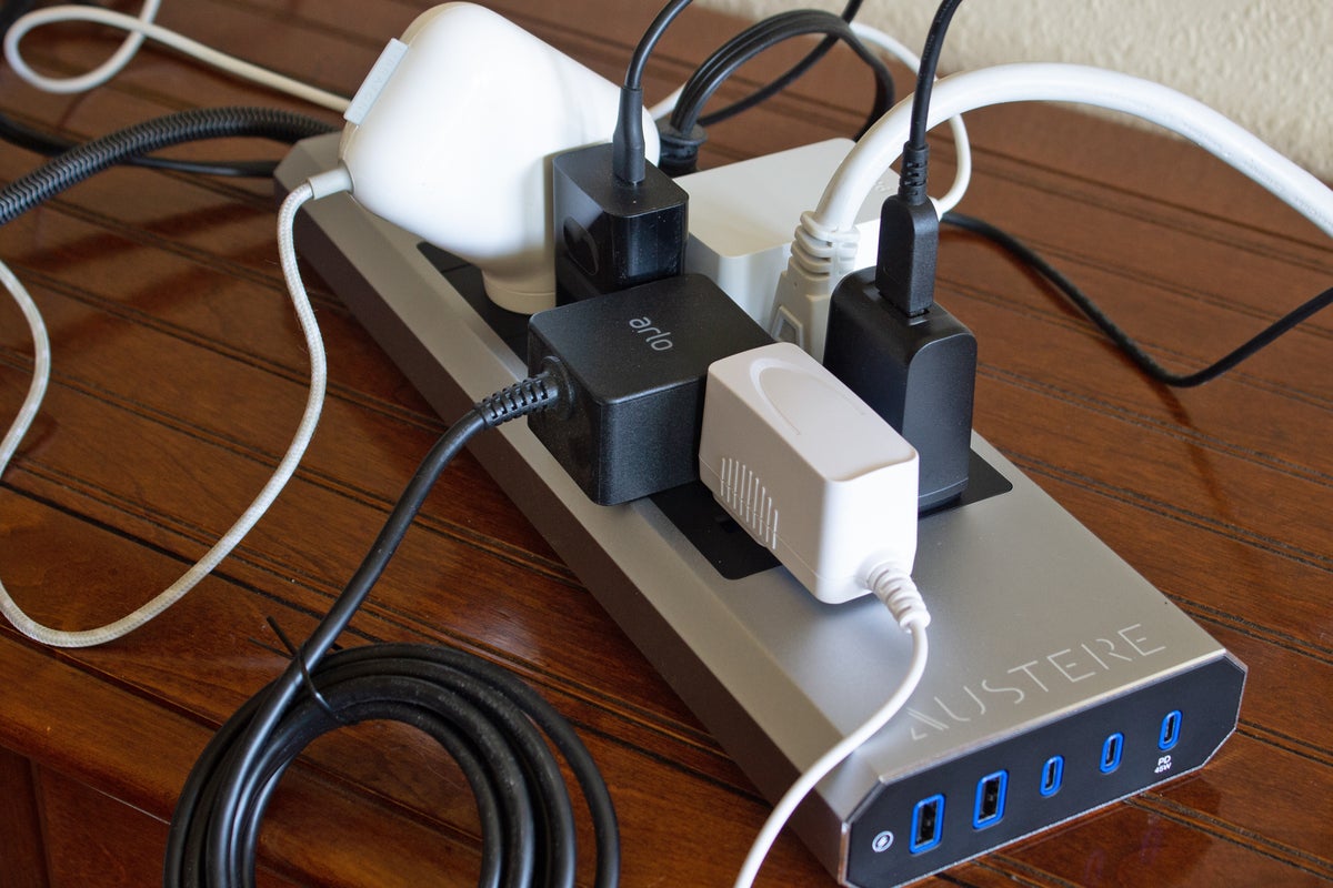austere surge protector in use