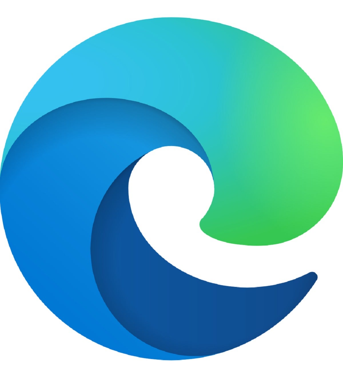 Microsoft edge icon larger