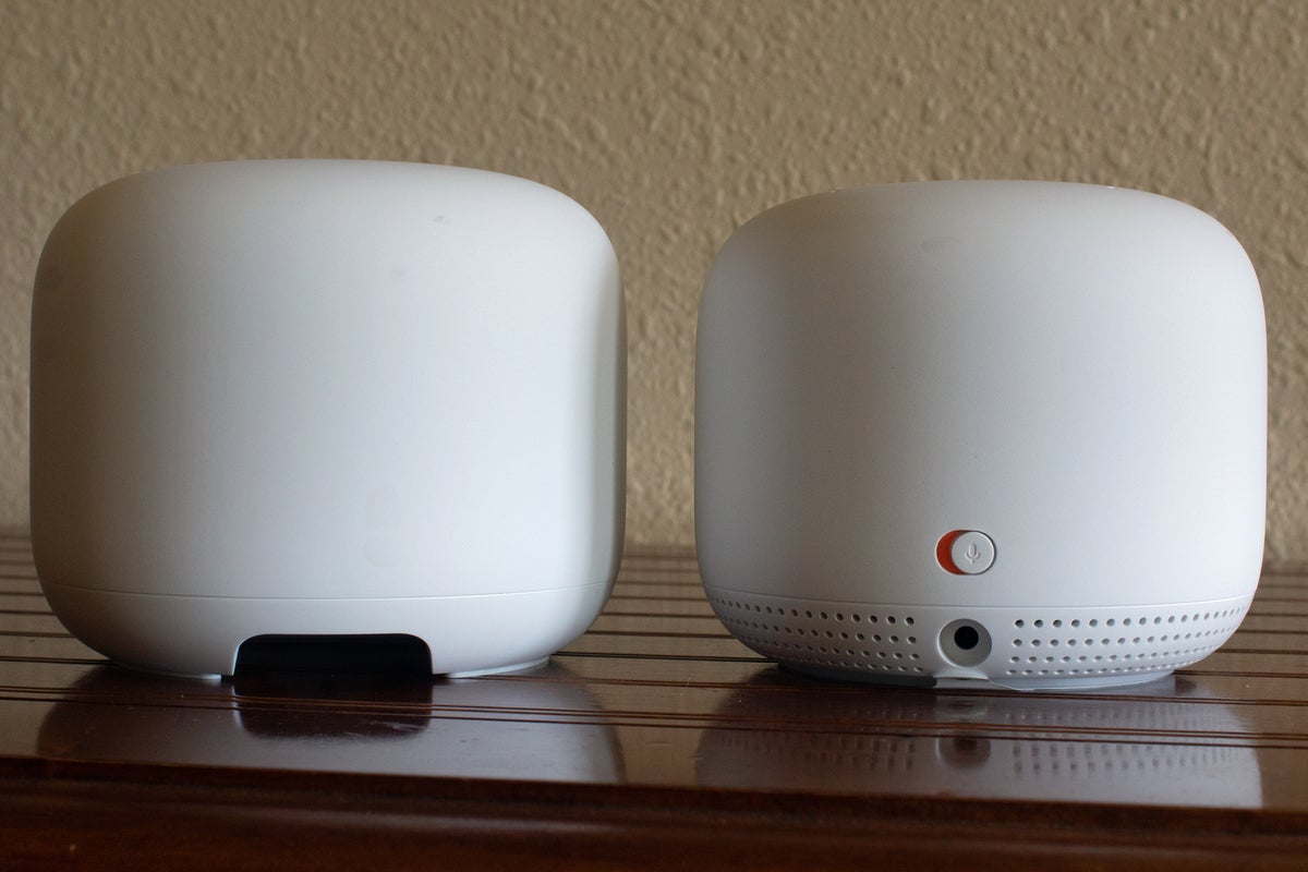 nest wifi and wifi point back