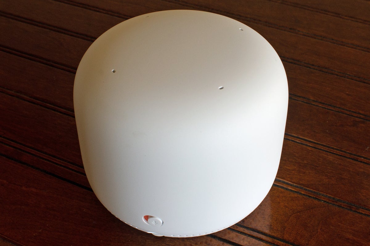 nest wifi point top and back