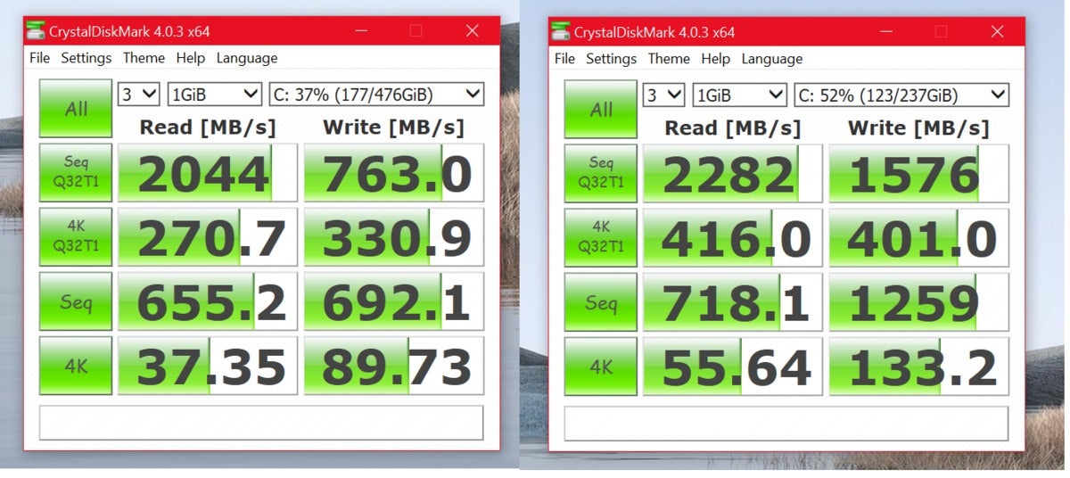 ssd speeds ryzen 7 v ice lake  Microsoft Surface Laptop 3 Ryzen 7 Surface Edition Intel Ice Lake Cor