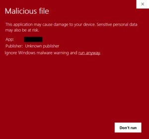wsecuritymaliciousfile