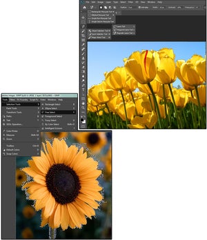 01 compare gimp vs photoshop selection tools