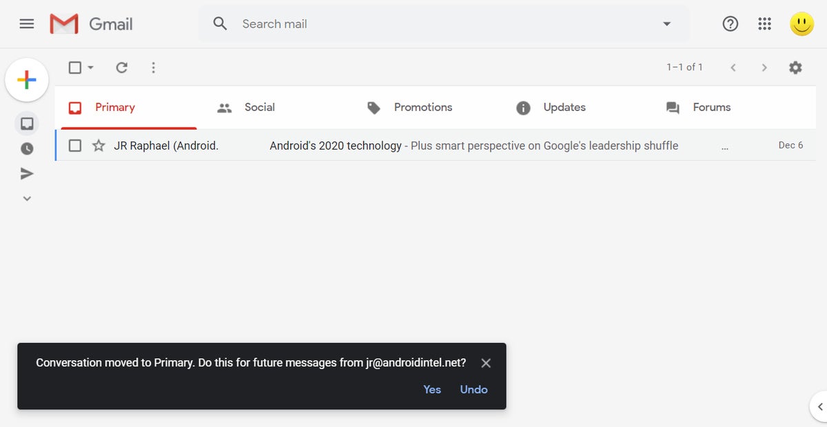 02 gmail default inbox change category