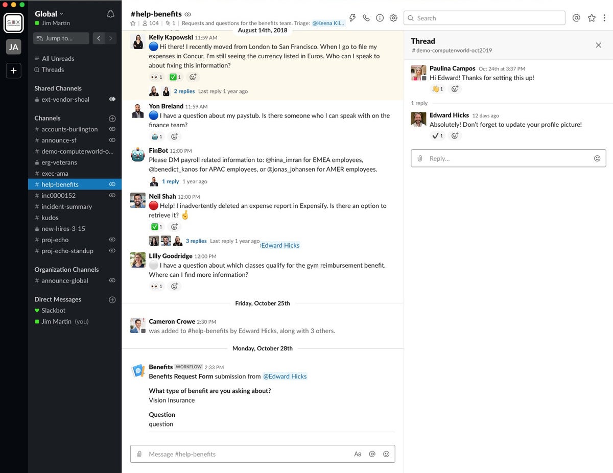 02 slack interface