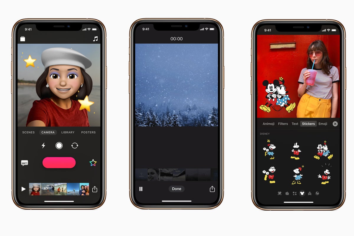 Apple Updates Clips App With Memoji And Animoji Support Add New Disney Stickers Macworld