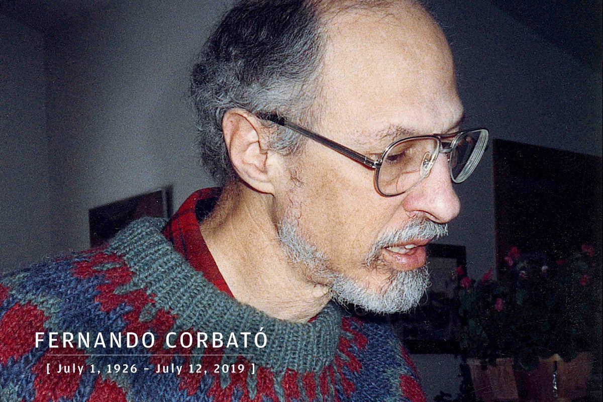 CW  >  In Memoriam 2019  >  Fernando Corbató