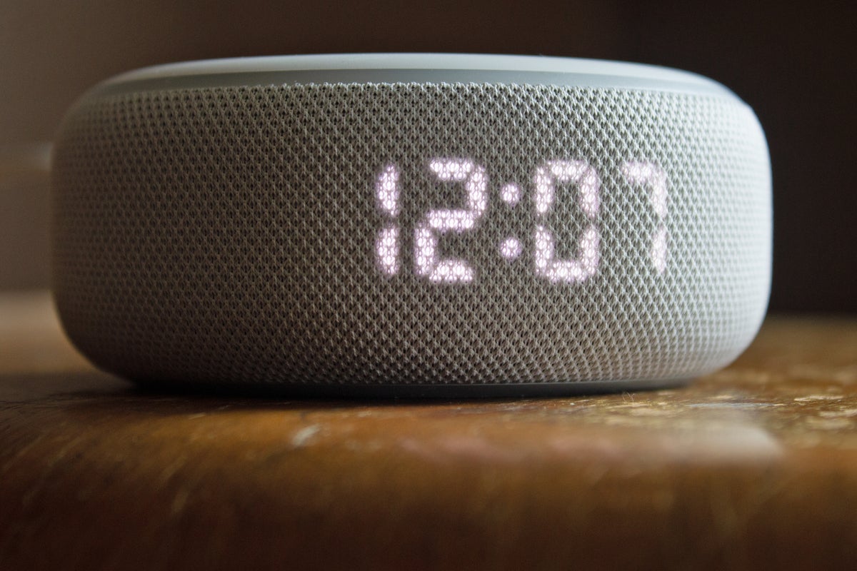 Amazon Echo Dot With Clock 2020 Review Techradar