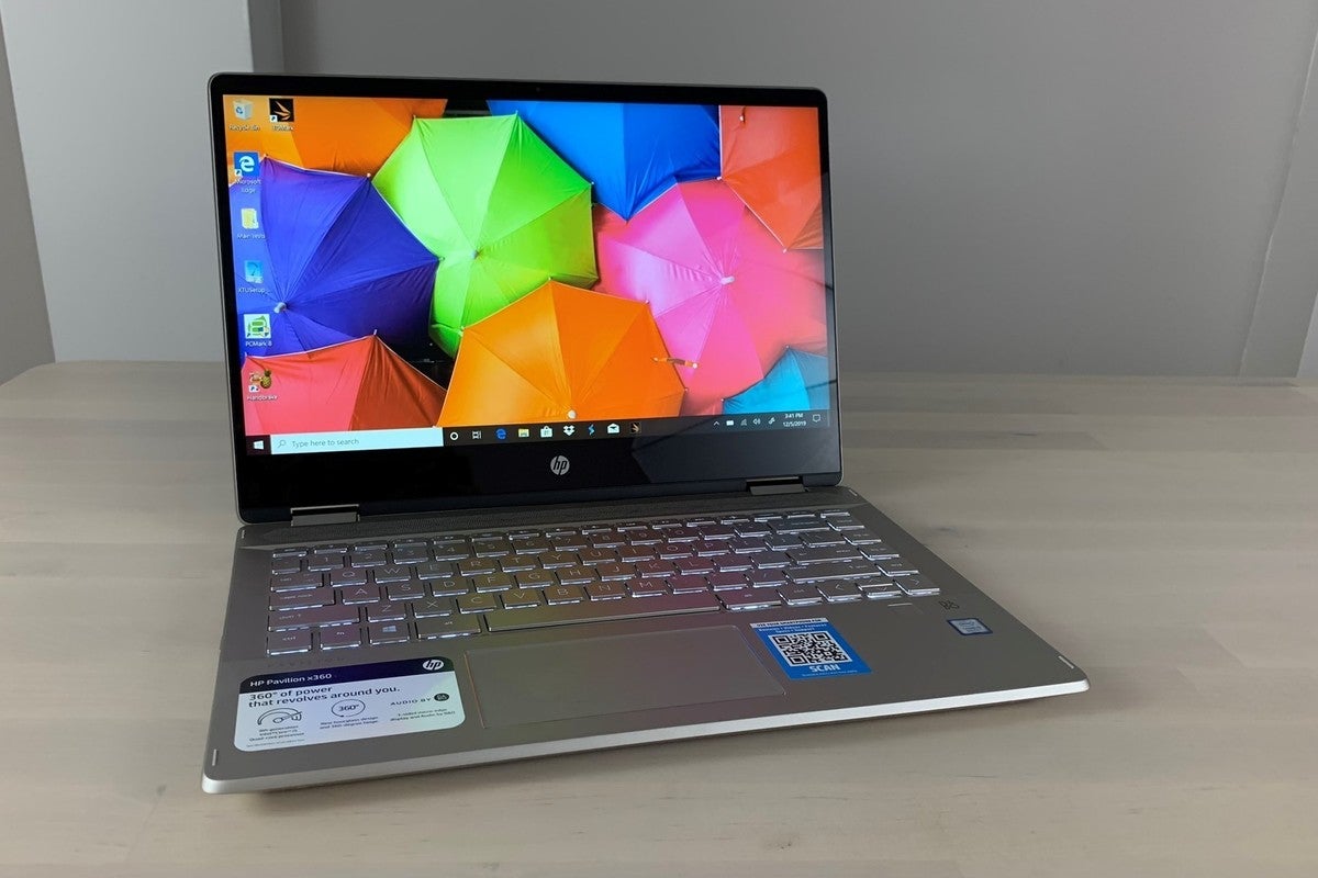 Hp Pavilion X360 14m Dh0003dx Review A Sturdy 2 In 1 With Dependable Quad Core Performance Pcworld