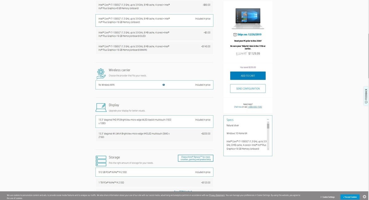 hp price value