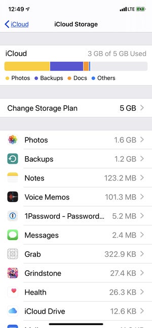 ios13 icloud storage 2