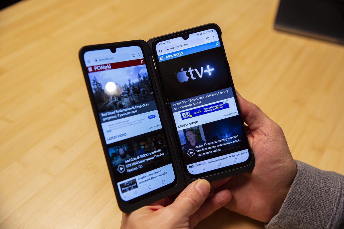 Lg G8x Thinq Review Finally A Second Screen That S Actually Kind Of Useful Pcworld