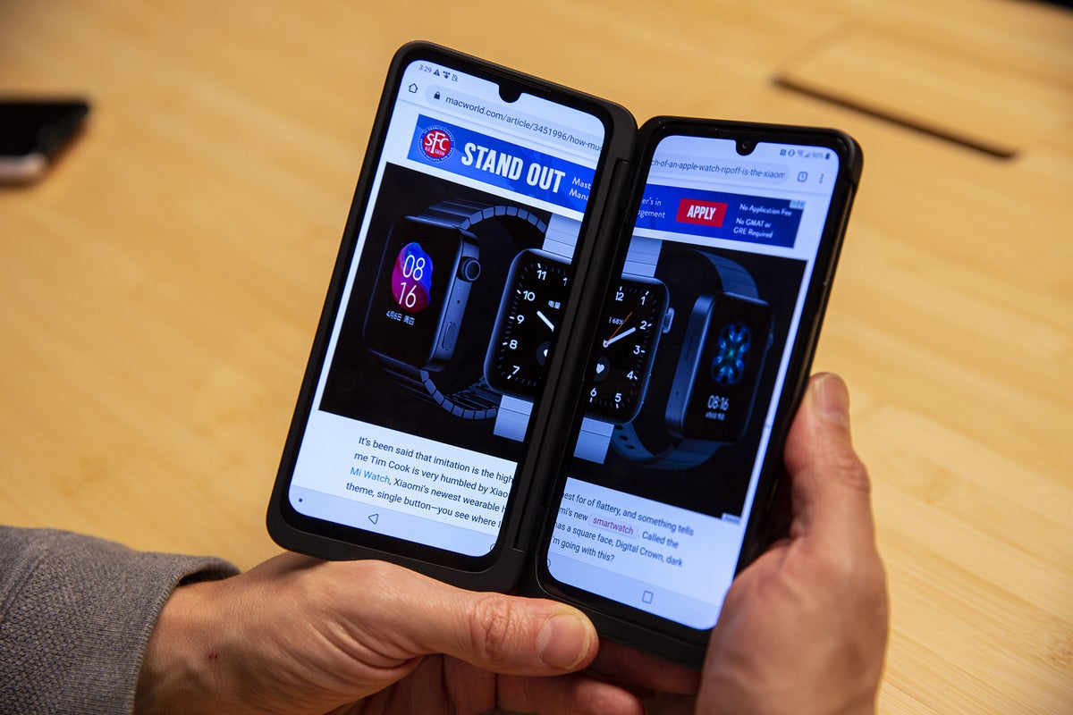Lg G8x Thinq Review Finally A Second Screen That S Actually Kind Of Useful Pcworld