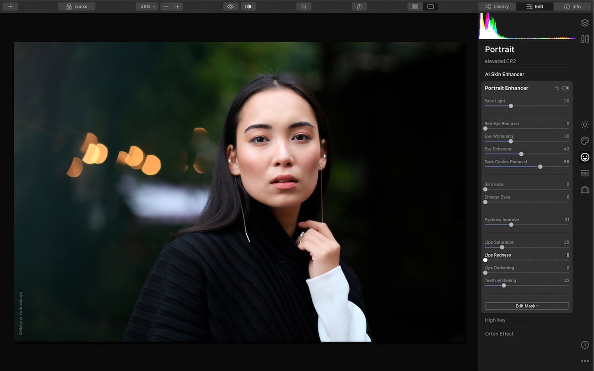 luminar 4 portrait editing