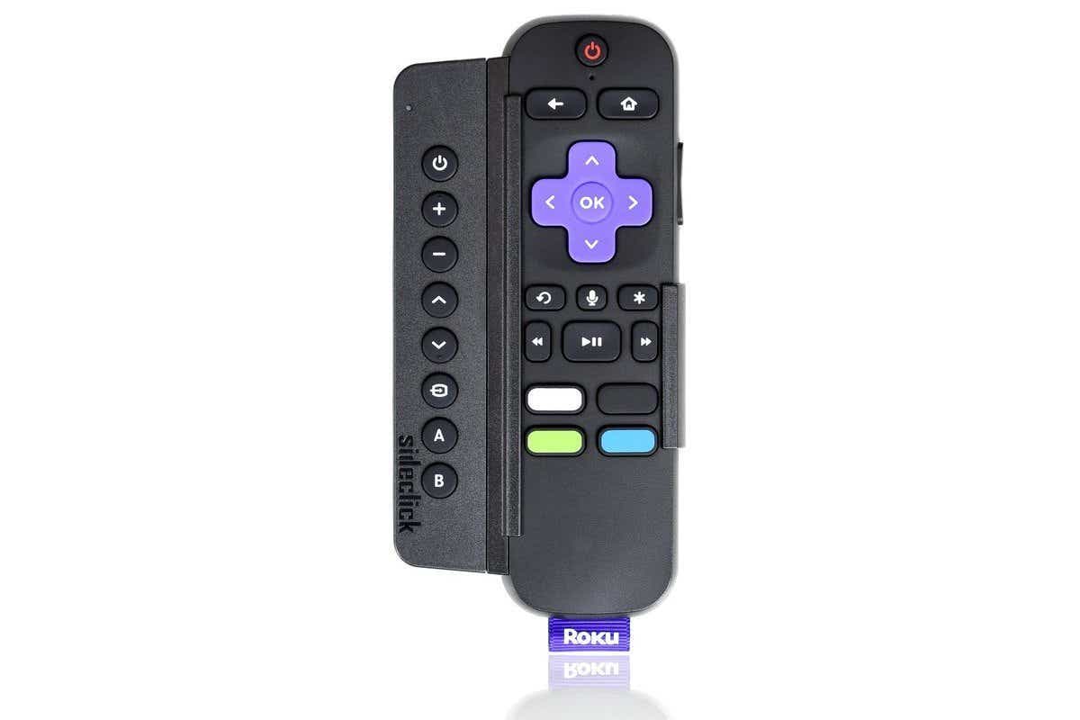Sideclick Universal Remote for Roku