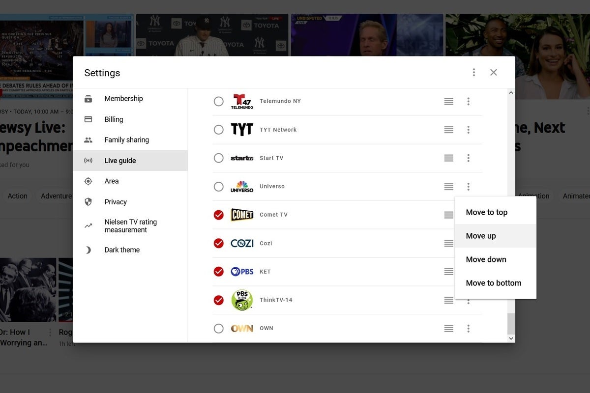 Youtube Tv Guide