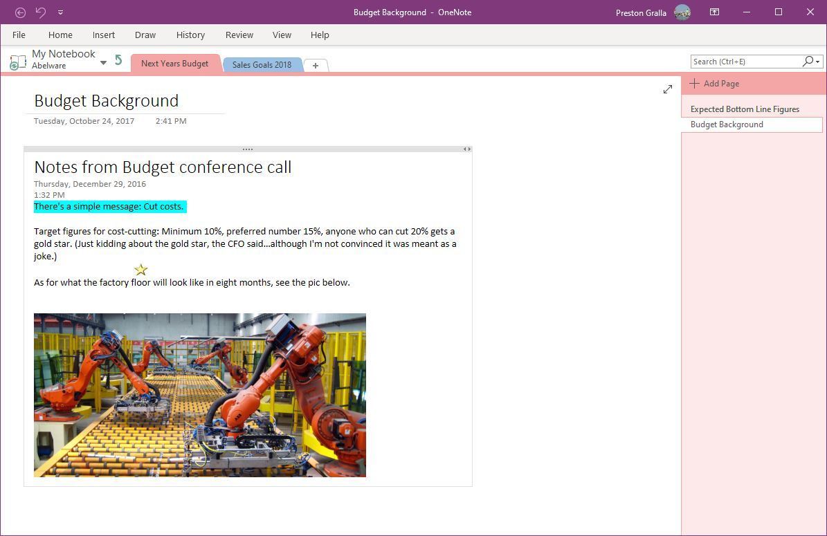 onenote add in for outlook mac