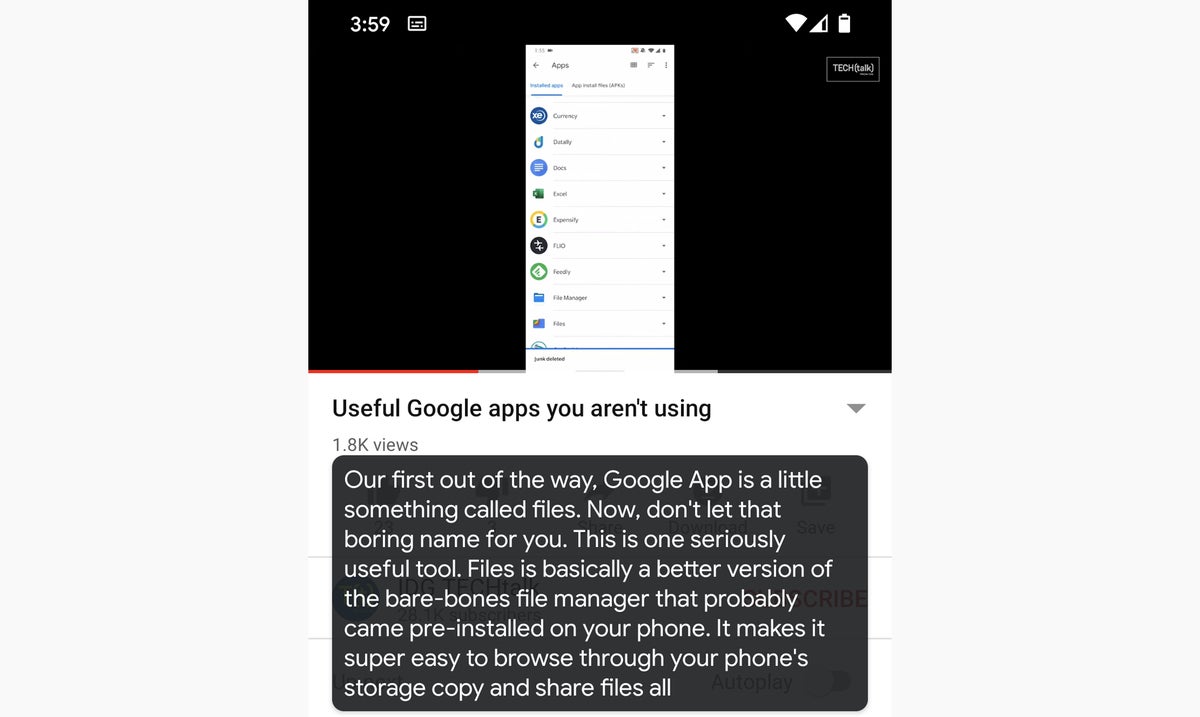 live caption app for android