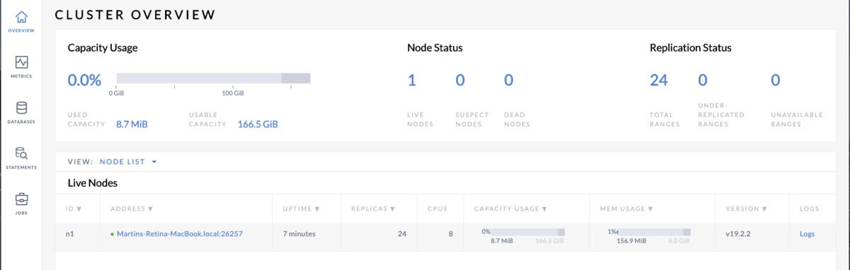 cockroachdb local cluster overview 01