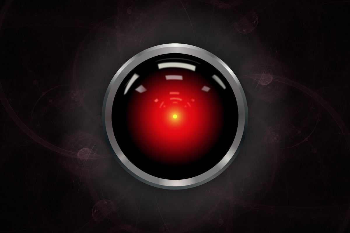 HAL9000-like red optical sensor / lens / eye [artificial intelligence]