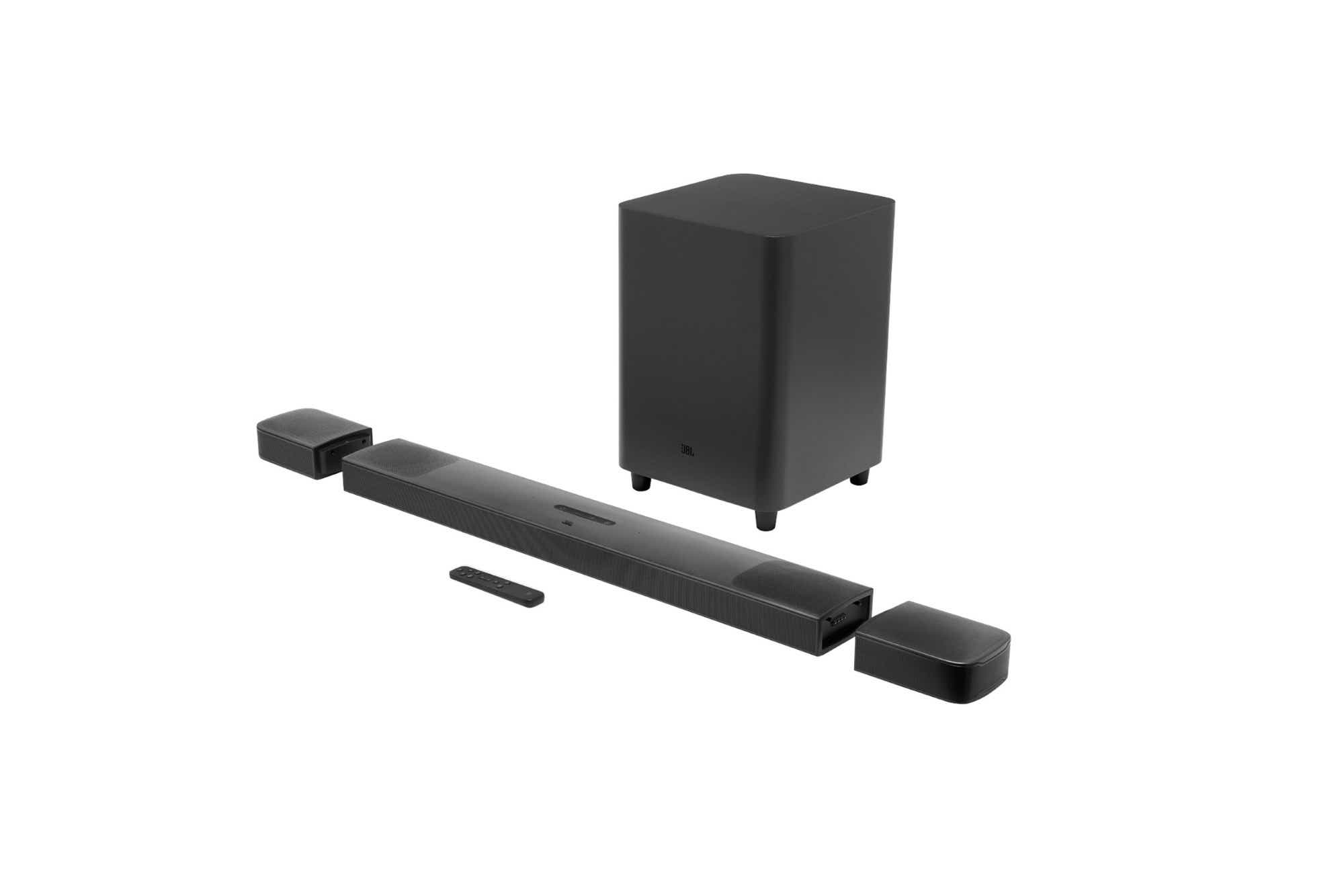 Enclave CineHome PRO - 5.1 Wireless Plug and Play Home Theater Surround  Sound System - THX, Dolby, DTS WiSA Certified - Includes 5 Active Wireless