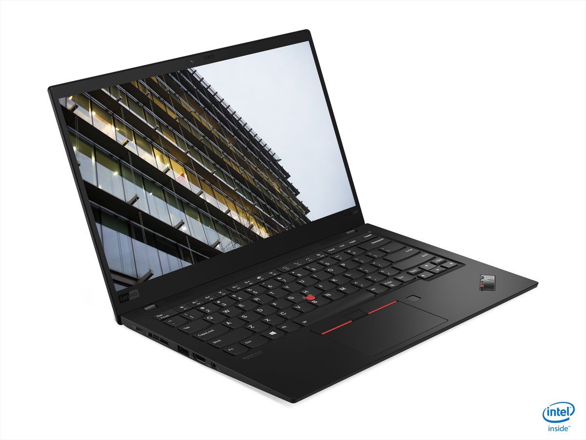 lenovo thinkpad x1 gen 8 carbon front angle left