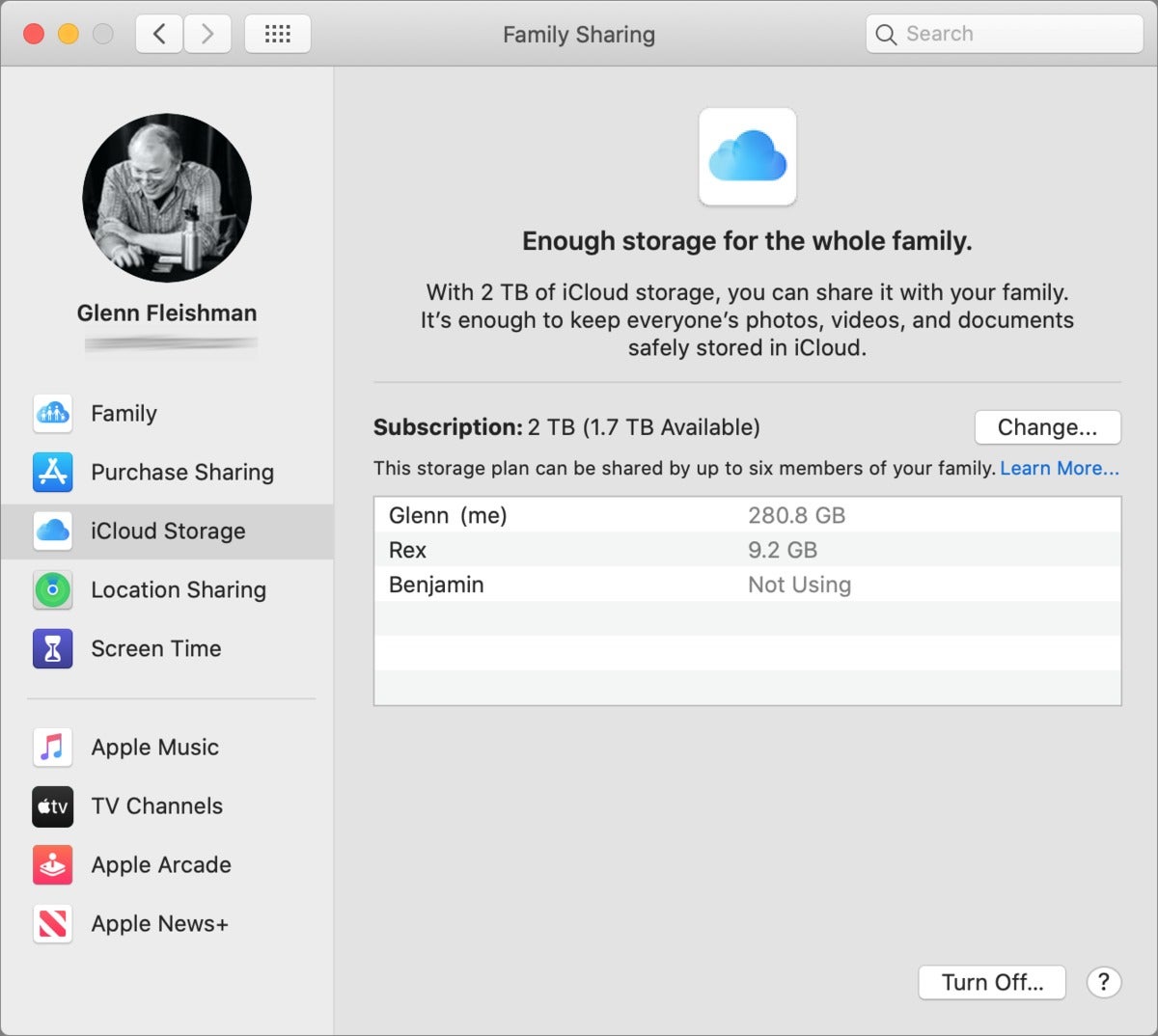 mac911 icloud storage pool