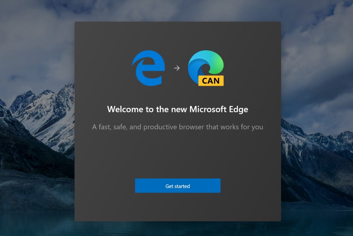 microsoft edge transition