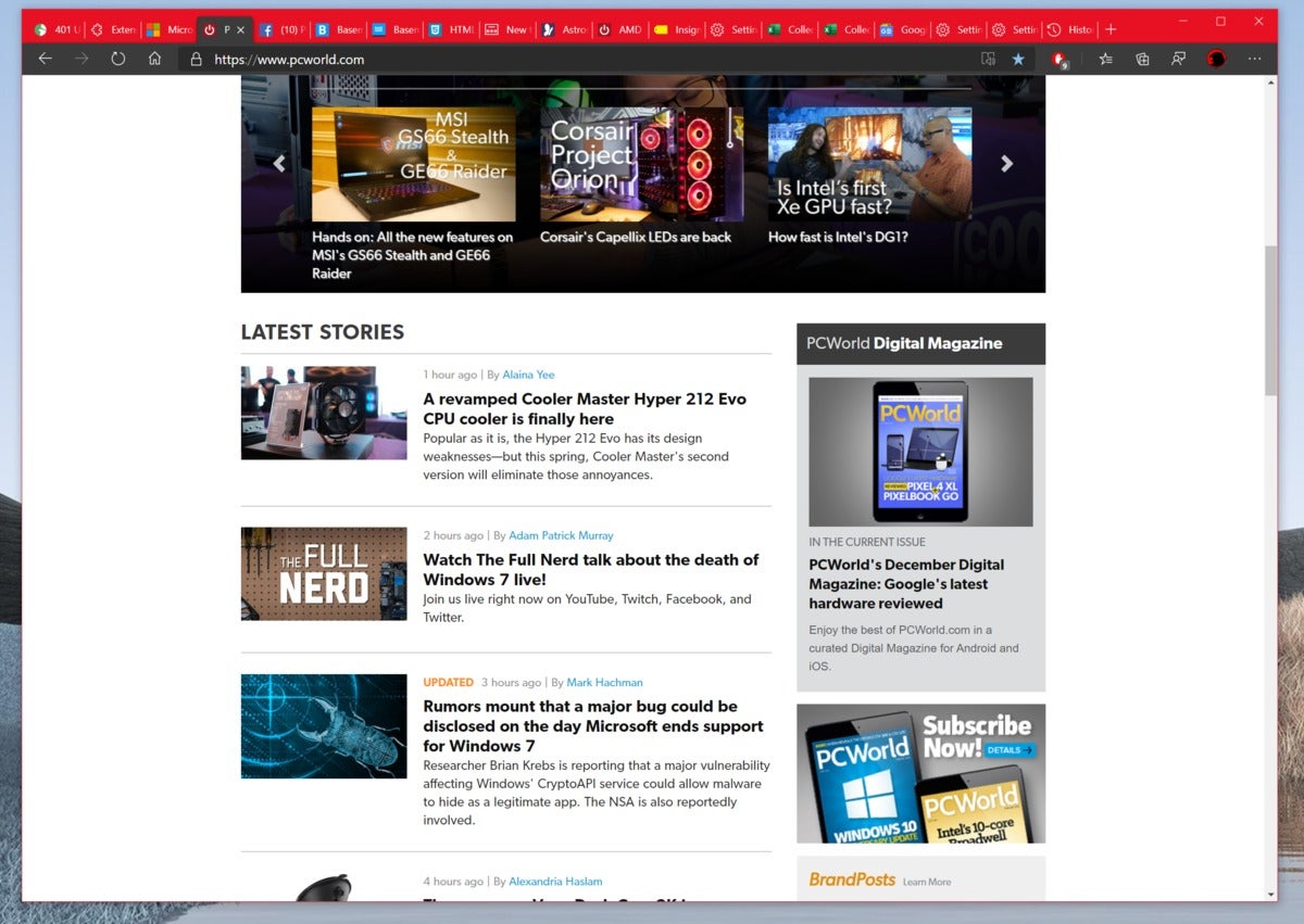 microsoft new edge pcworld layout