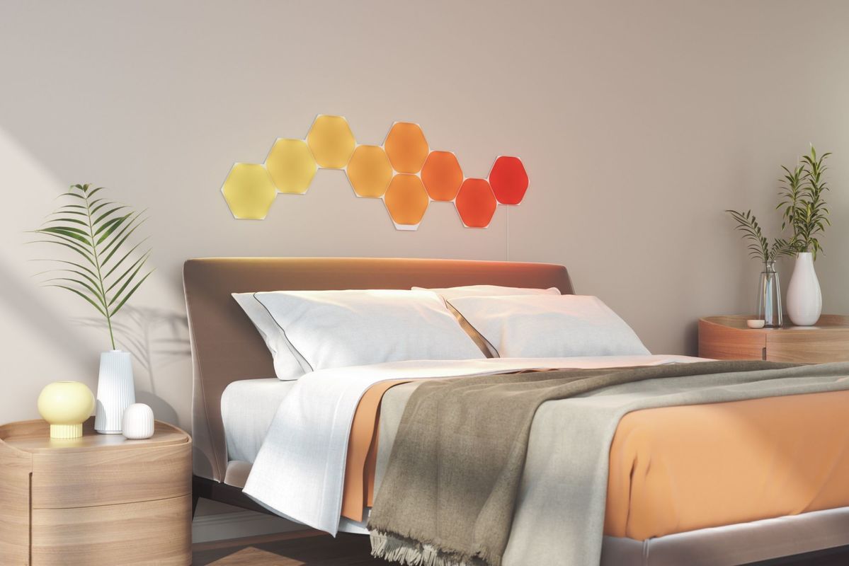 nanoleaf unified light panels hexagons