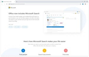 office microsoft search chrome Microsoft