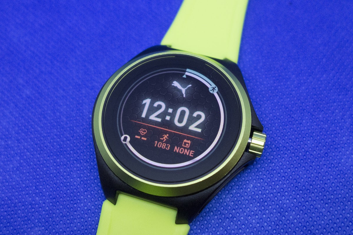 puma smartwatch default face