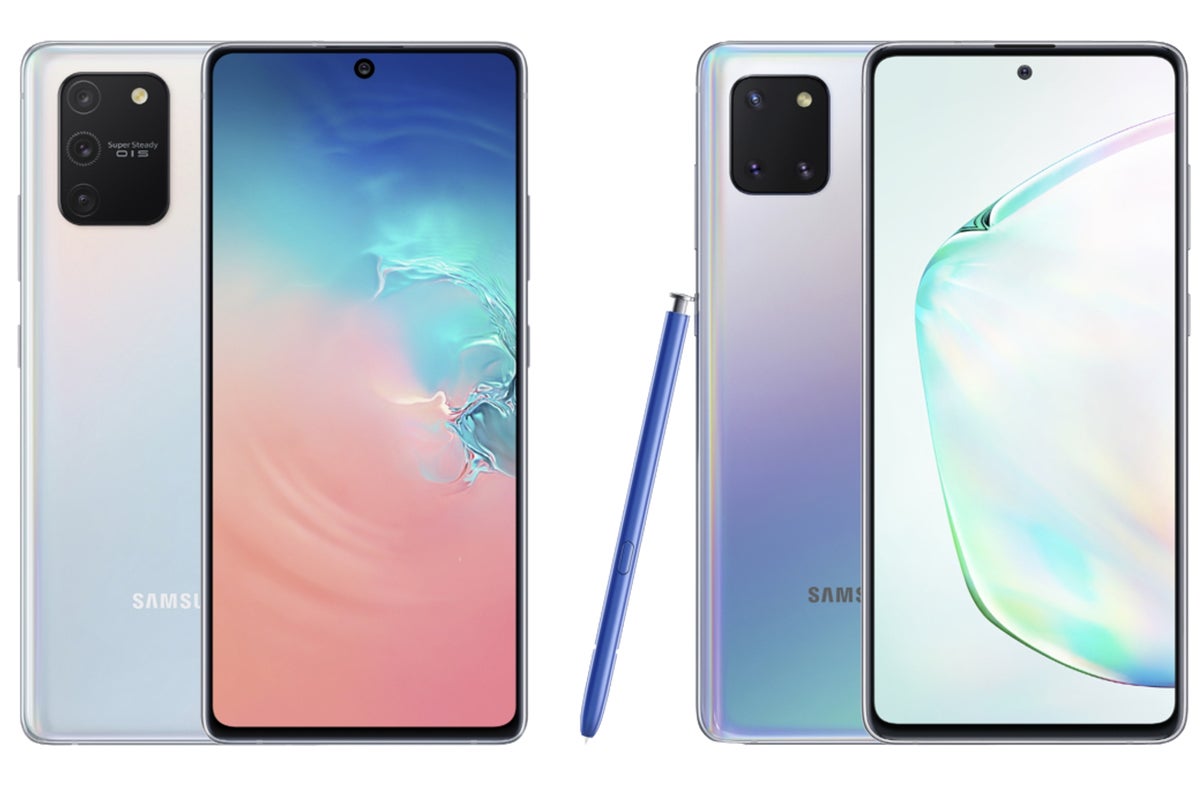 Samsung's new Galaxy S10 and Note 10 Lite editions muddy