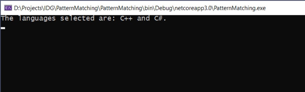 tuple pattern in c 8