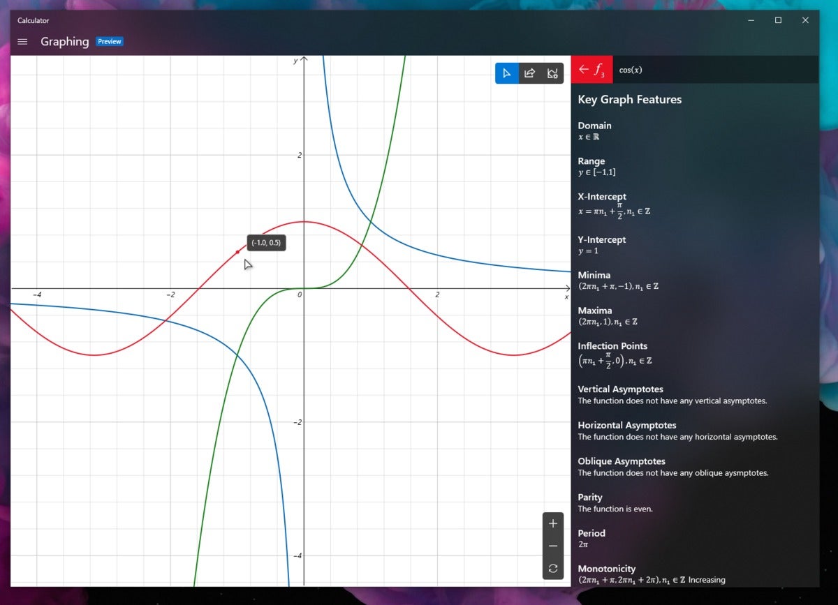 windows calculator graph 1