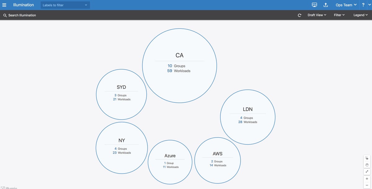 Illumio Network Map