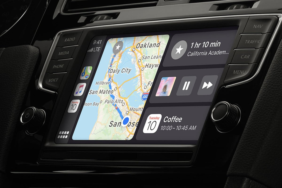 Как разделить экран на apple carplay