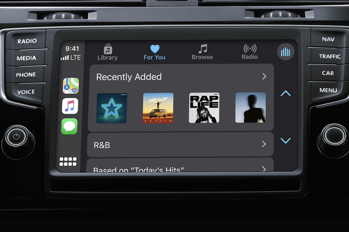 Как разделить экран на apple carplay