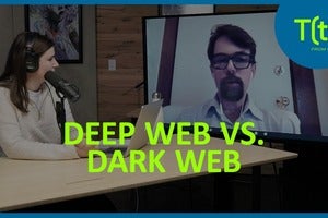 What's the difference between the deep web and the dark web?