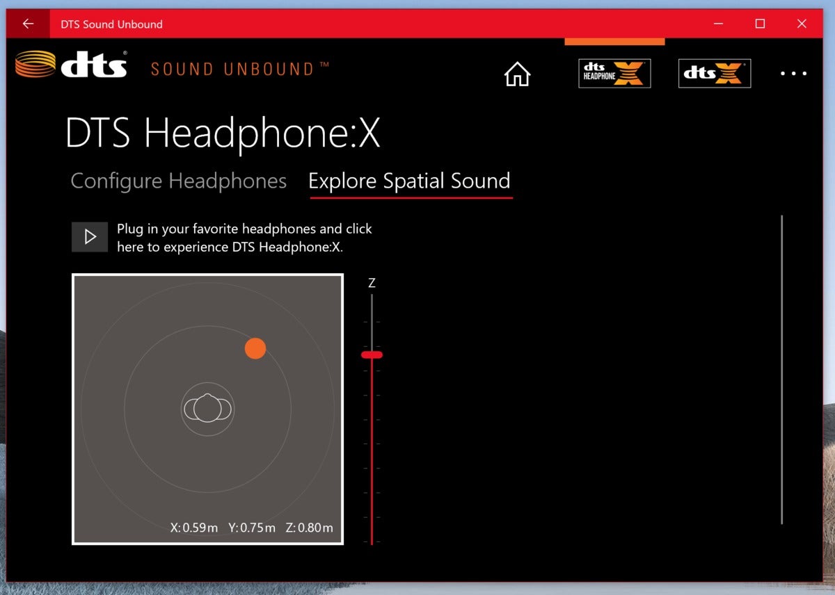 dts sound unbound app Microsoft Surface Pro 7