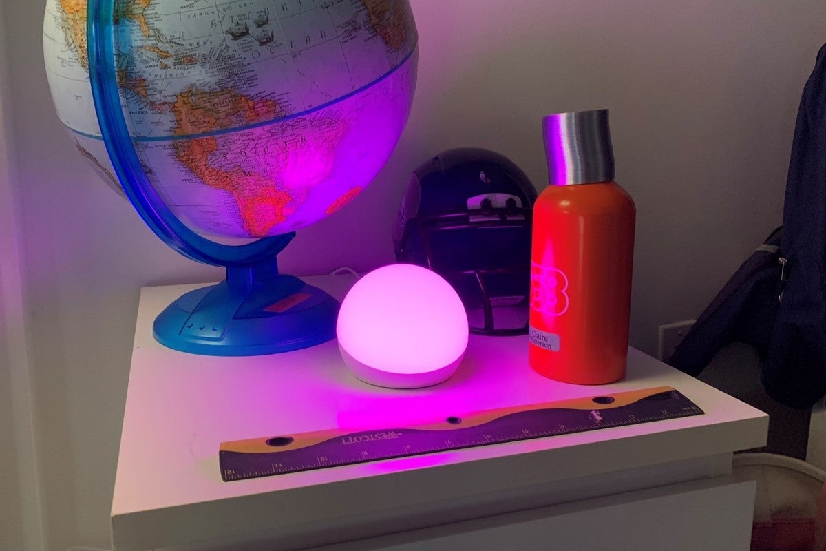 Echo Glow - Multicolor smart lamp | Works with Alexa device