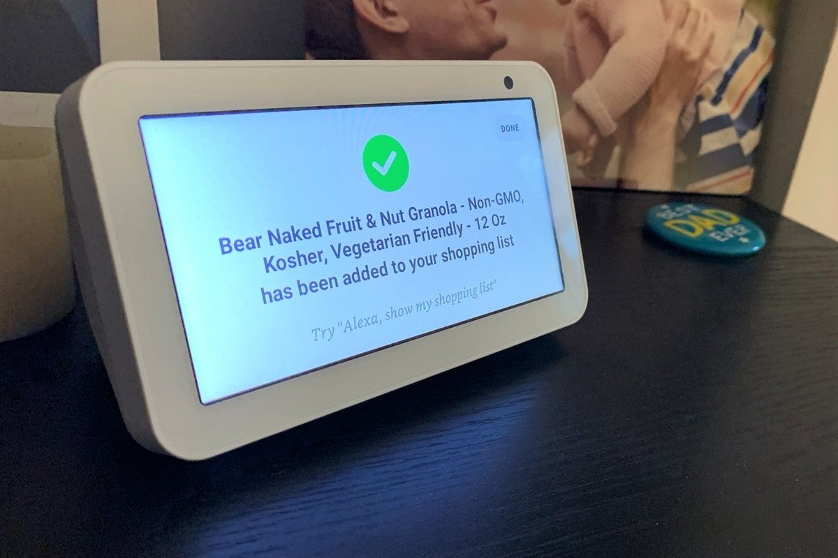 echo show 5 scan item to shopping list successful 2