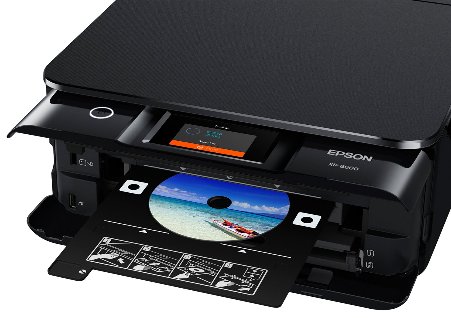  Epson  Expression Photo XP 8600 review Compact all in one 
