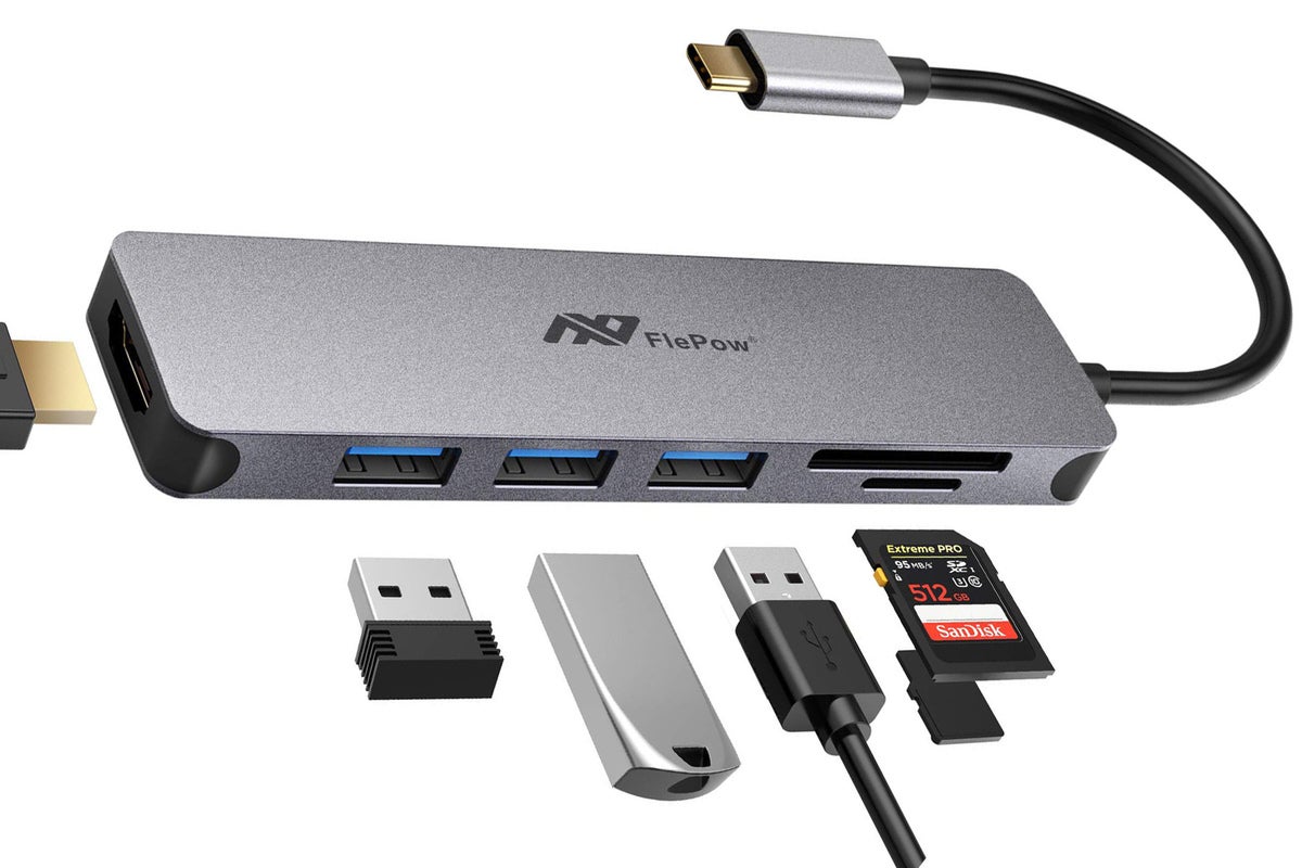 Add Ports Galore To Your Pc With This 4 5 Star Usb C Hub For Under 19 Pcworld