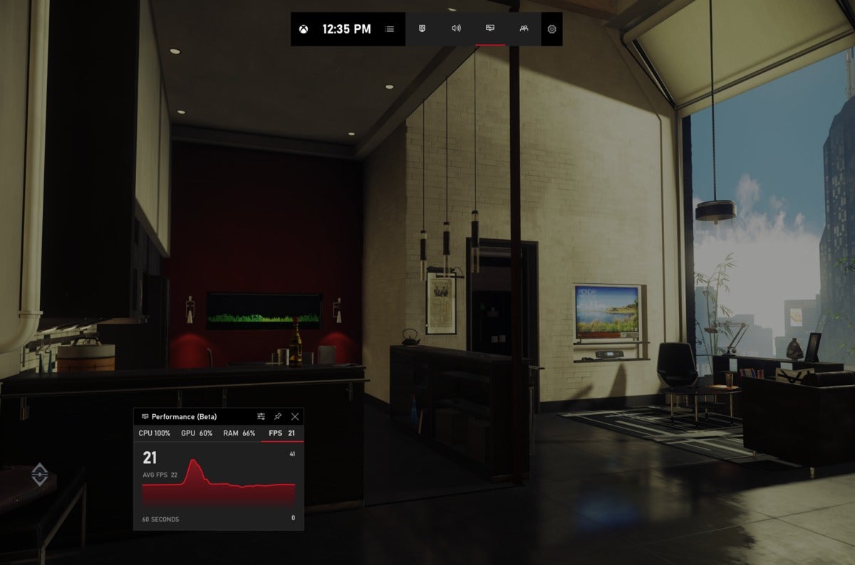 Microsoft Windows 10 20H1 game bar