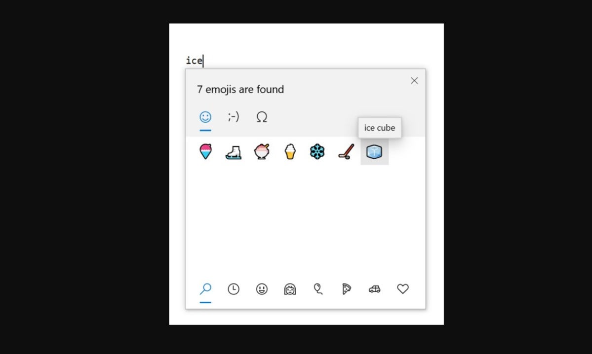 microsoft windows 10 20h1 emoji 12