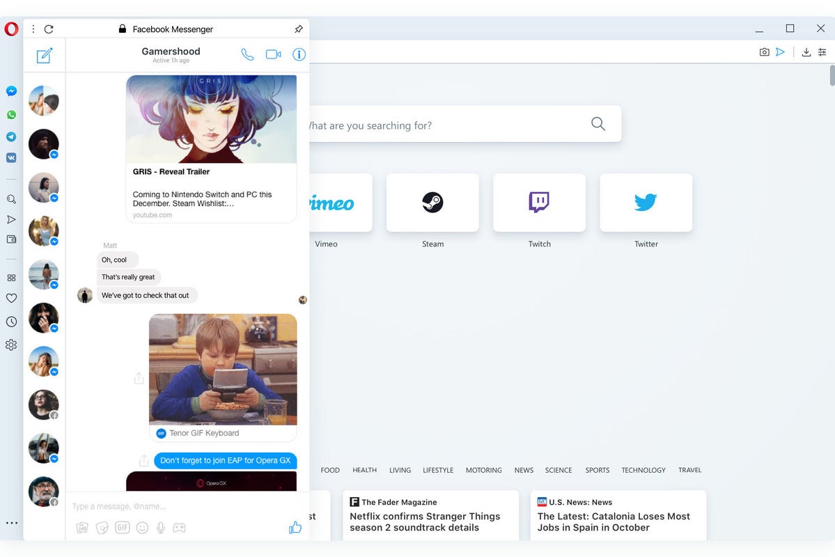 opera messenger