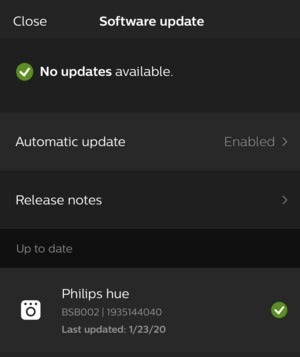 philips hue bridge firmware