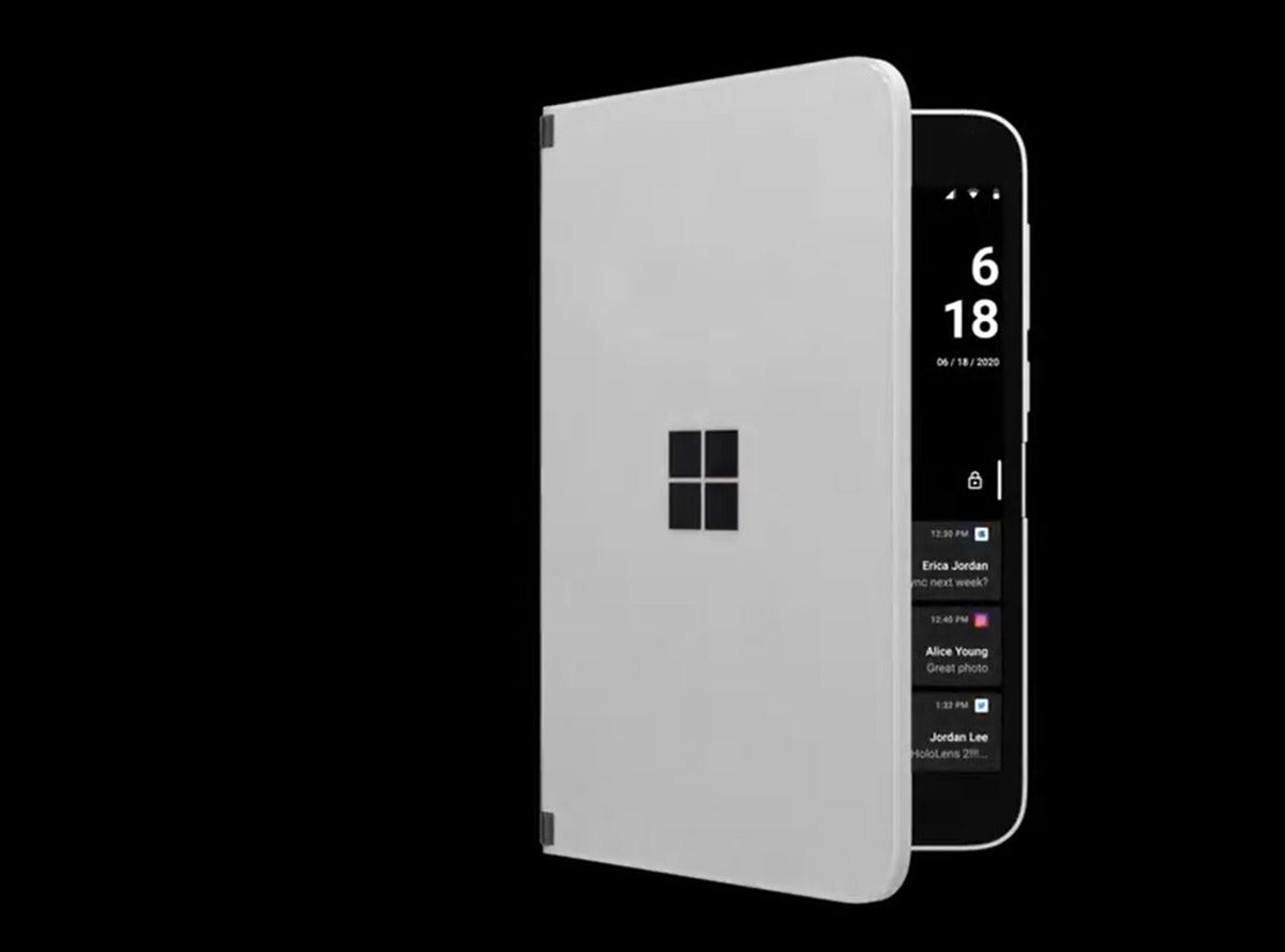 surface duo peek feature microsoft