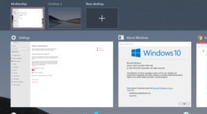windows 10 20h1 rename virtual desktops task view Microsoft